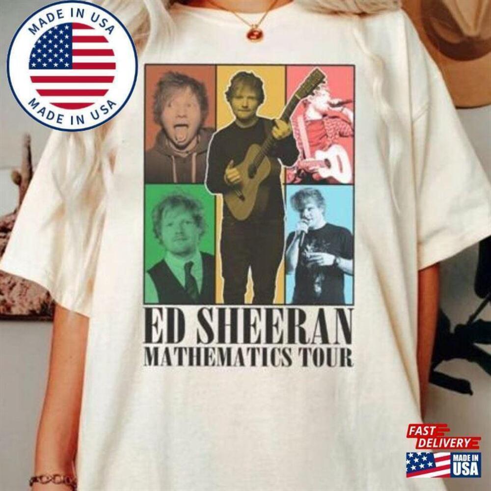 Ed Sheeran Shirt Tour World Unisex - Picture 1 of 4